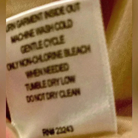 New York & Company Women’s Coat Gold Beige Puffer Jacker Sz. XS Has Belt - Picture 7 of 10